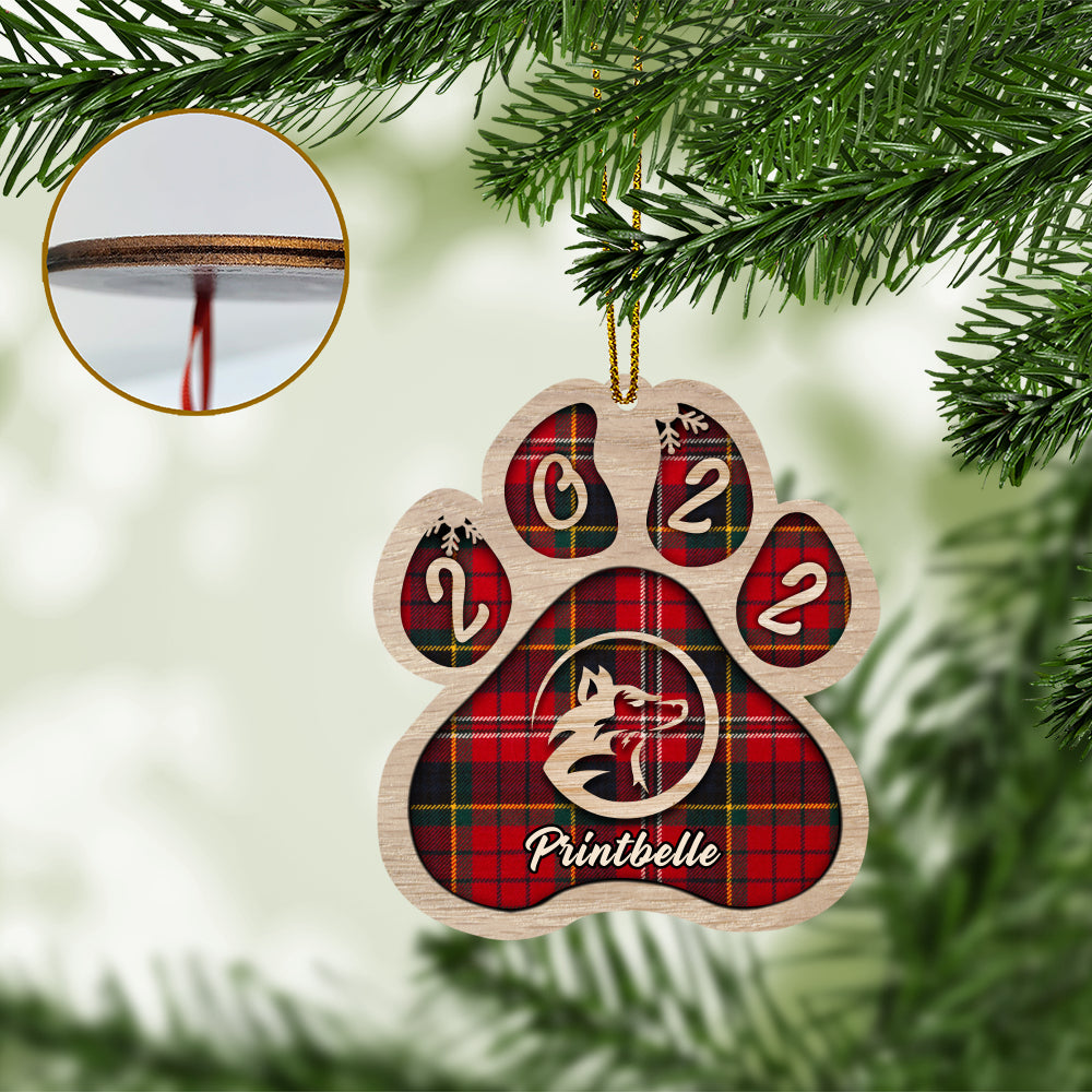 Wood Ornament Cutout & Print 1 Side