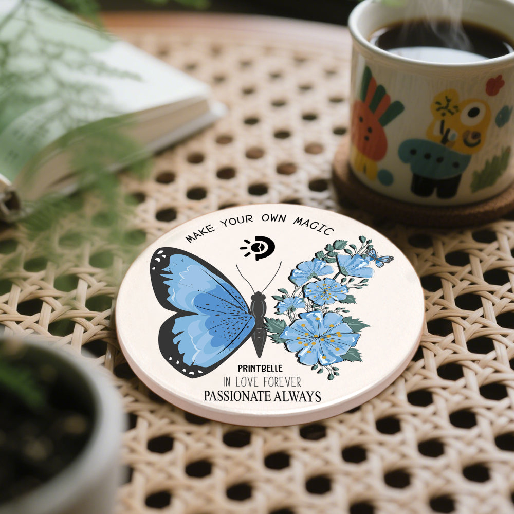 Ceramic Coaster-1 Side Print