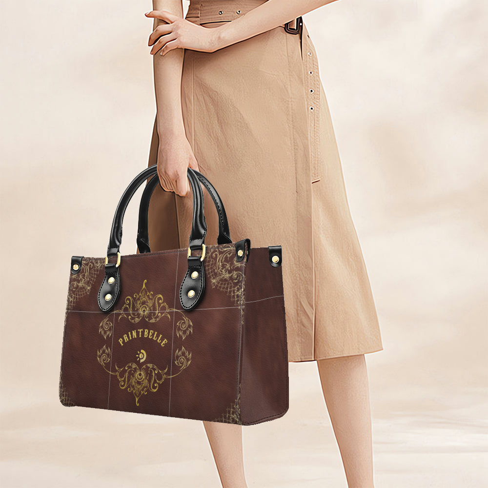 Top-Grain Leather Handbag