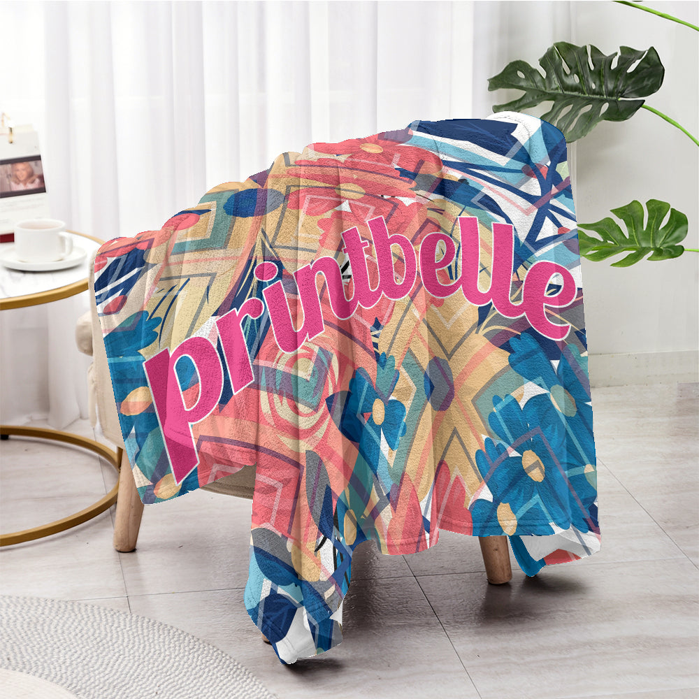 Sherpa Blanket With Pocket Sleeves