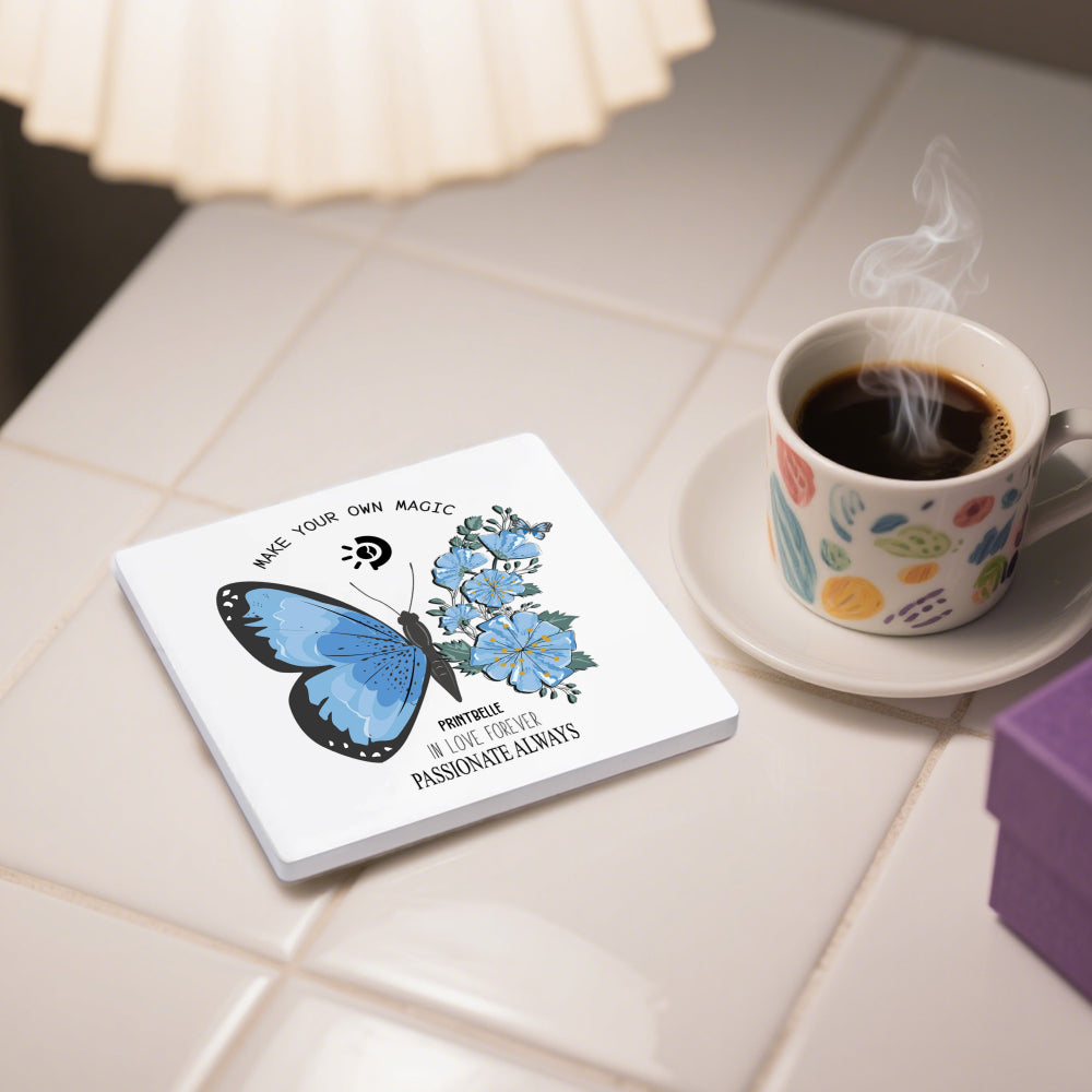 Ceramic Coaster-1 Side Print