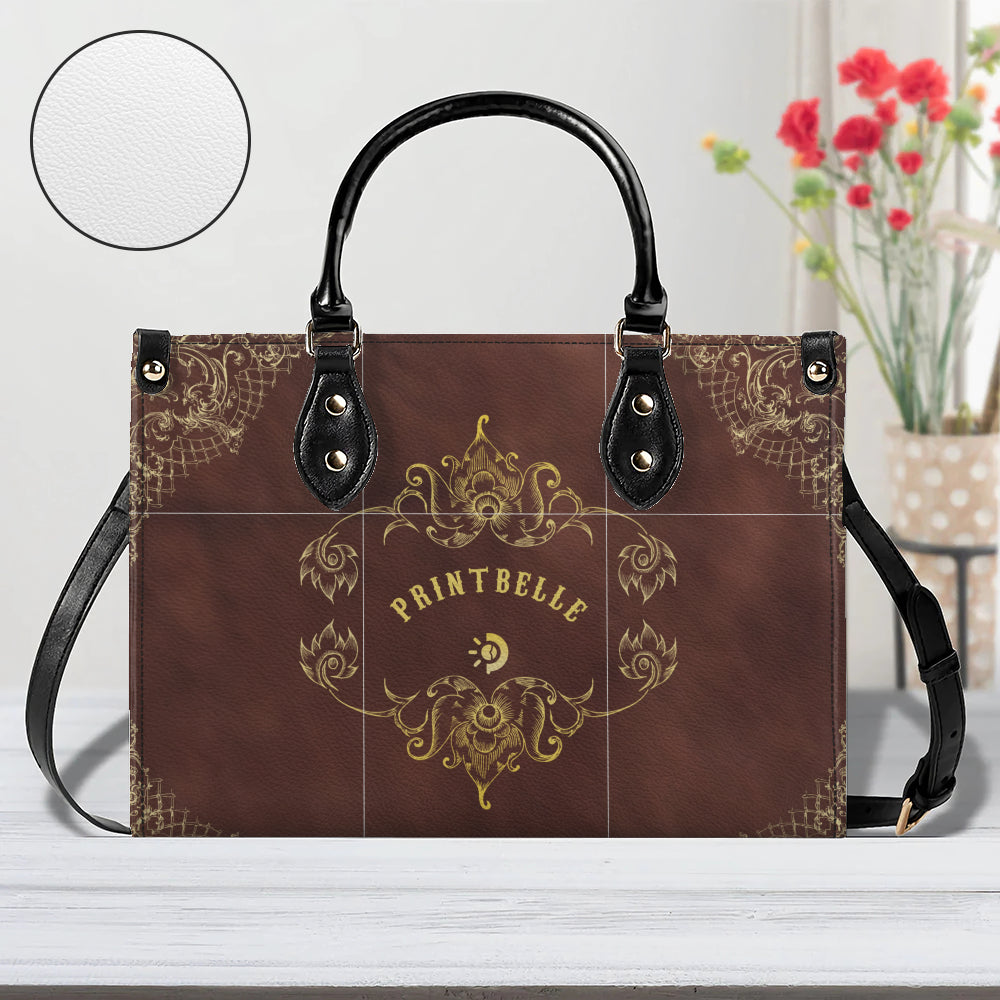Top-Grain Leather Handbag