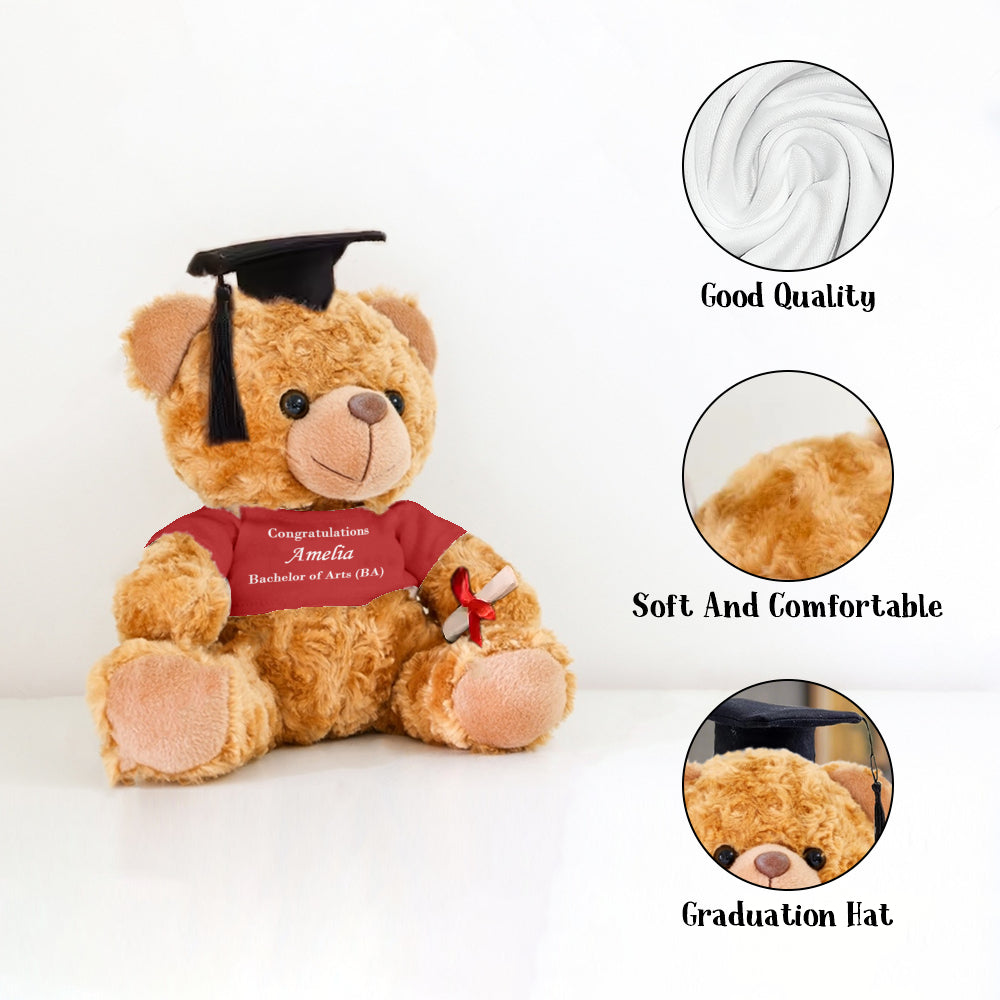 Graduation Bear With T-Shirt