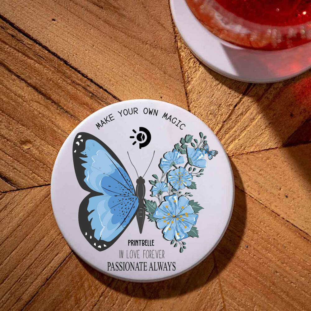 Ceramic Coaster-1 Side Print