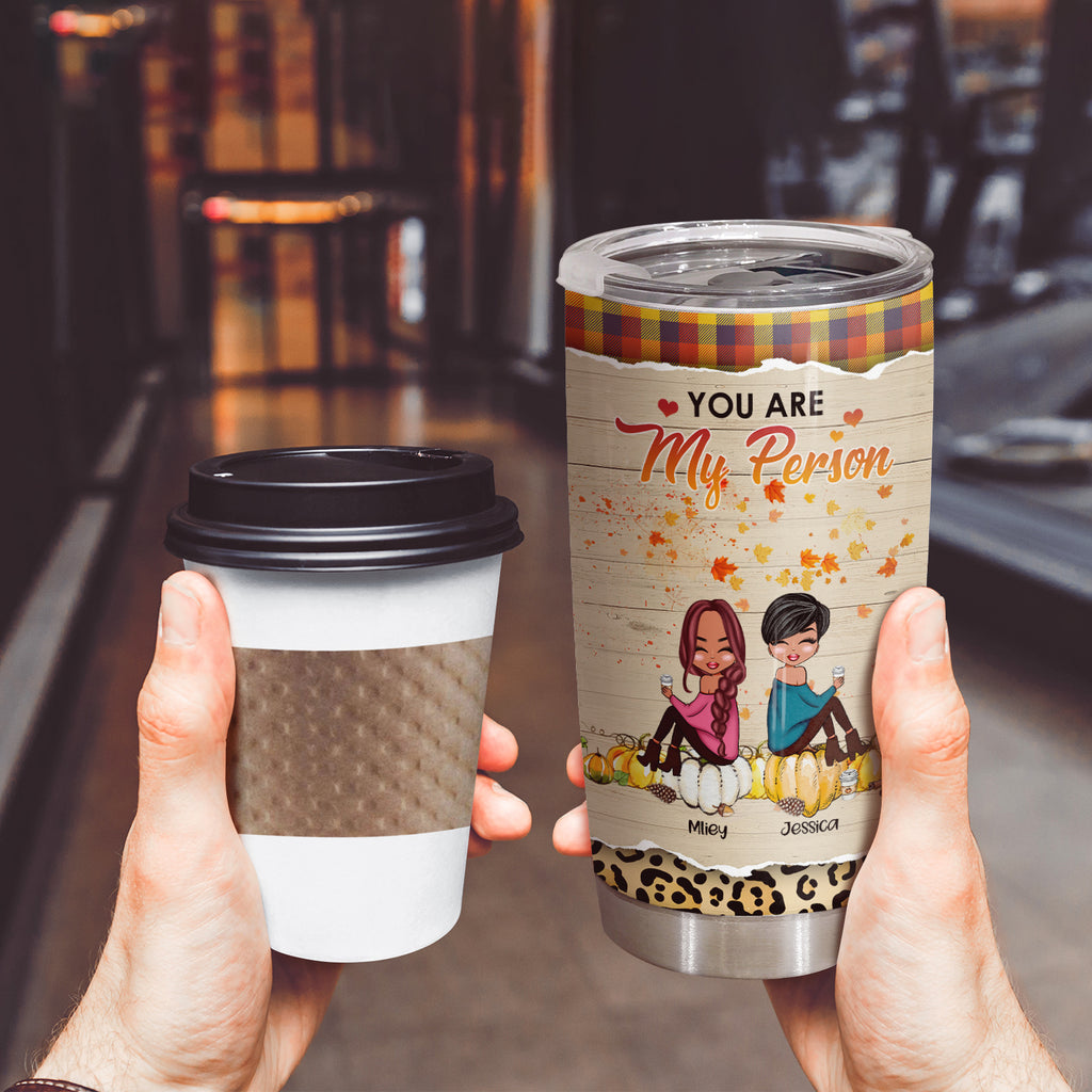 I Love You To My Bestie, Double Wall Insulated Tumbler, 20 oz, Gift For Sisters On Holiday