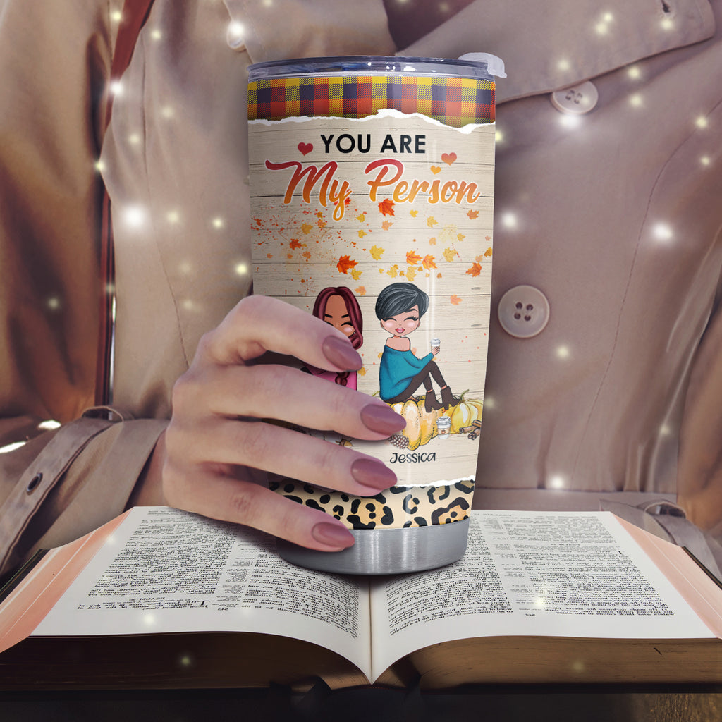 I Love You To My Bestie, Double Wall Insulated Tumbler, 20 oz, Gift For Sisters On Holiday
