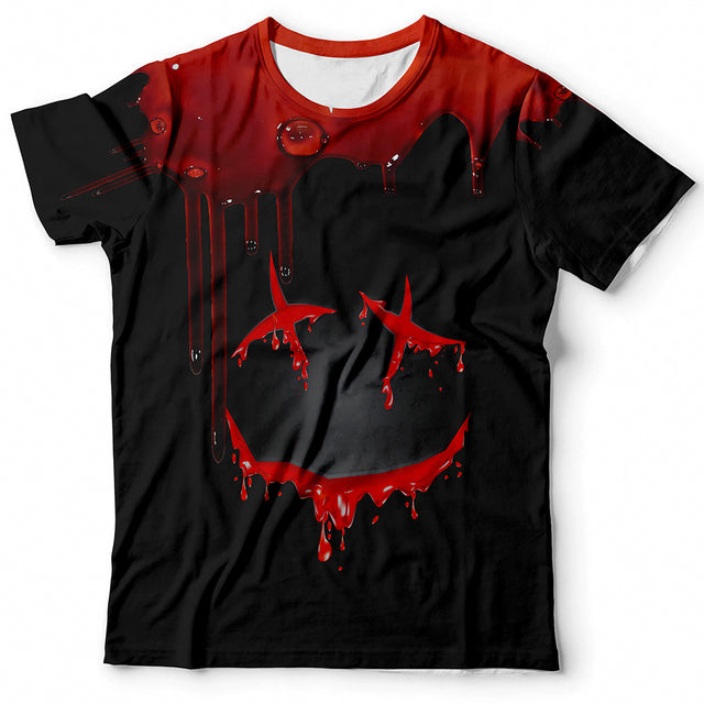 Skull T-Shirt Horror Novelty