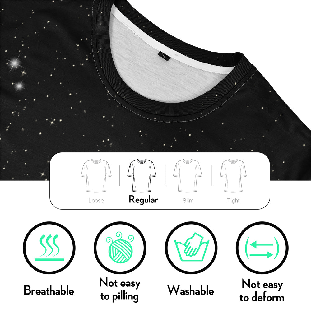 Adiffly Cartoon Astronaut T Shirt 3d Printing Hoods Summer Breathable